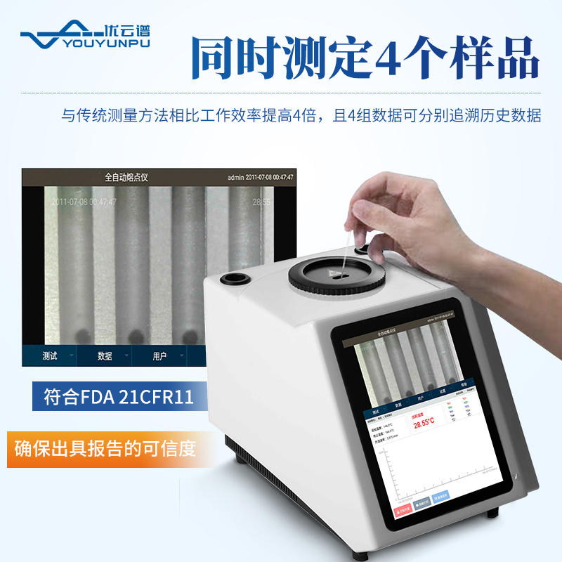 半自動目測熔點儀